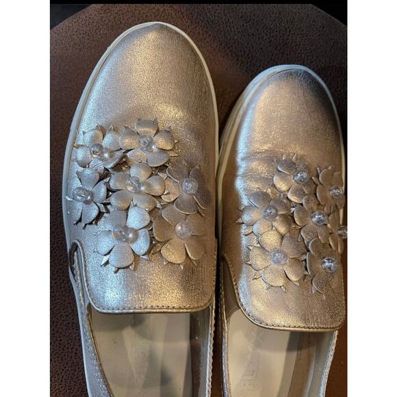 Flexx sneak blossom sneakers size 8 metallic blush - Picture 12 of 15